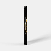 Coque iPhone 12 Mini Symbole de l'infini doré (Côté droit)