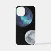 Coque iPhone 12 Mini Terre-Lune (Verso)