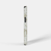 Coque iPhone 12 Mini Texture crémeuse veloutée de marguerite florale (Côté droit)