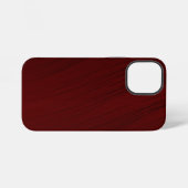 Coque iPhone 12 Mini Texture de fond rouge foncé rouge (Verso Horizontal)