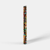 Coque iPhone 12 Mini TIKI Pattern 4 (Côté droit)