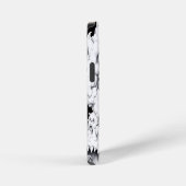 Coque iPhone 12 Mini Tokyo Noir et Blanc (Côté droit)