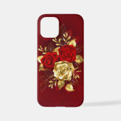 Coque iPhone 12 Mini Trois Roses de bijoux (Verso)