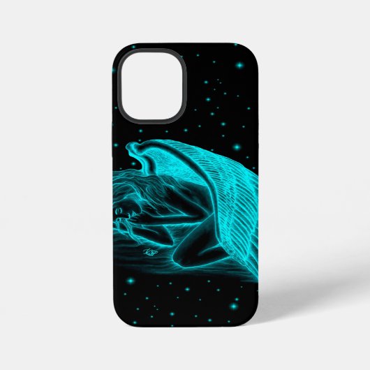 Coque iPhone 12 Mini Un ange endormi (Verso)