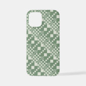Coque iPhone 12 Mini Vérifié, Chèques en vert (Verso)