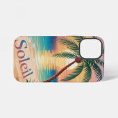 Coque iPhone 12 Mini Vibes Ensoleillées (Verso Horizontal)