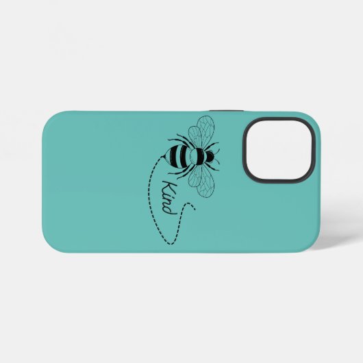 Coque iPhone 12 Mini Vibes positives Typographie (Verso Horizontal)