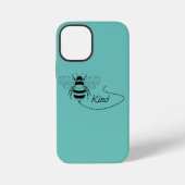 Coque iPhone 12 Mini Vibes positives Typographie (Verso)