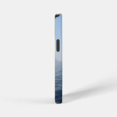Coque iPhone 12 Mini Vue minimale sur la mer (Côté droit)