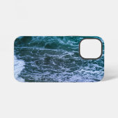 Coque iPhone 12 Mini Vue moderne sur la mer (Verso Horizontal)
