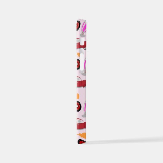 Coque iPhone 12 Mini Wow Fun Rose Cinties Flashback Motif rétro (Côté gauche)