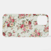 Coque iPhone 12 Minimal Custom Floral Photo (Verso Horizontal)