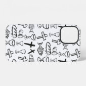 Coque iPhone 12 Modèle chrétien (Verso Horizontal)