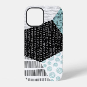 Coque iPhone 12 Modèle de carte de vœux ou bannière. Fond abstrait