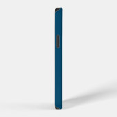 COQUE iPhone 12 MODELE DE TEXTE D'IMAGE BLEU PRUSSIEN ÉDITABLE MOD (Côté droit)