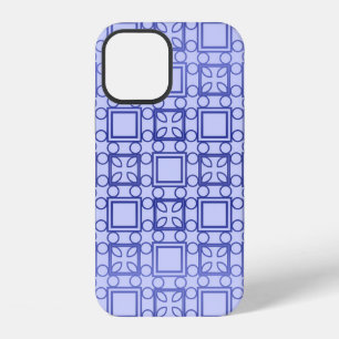 Coque iPhone 12 Modèle décoratif vintage motif géométrique transpa