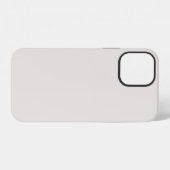Coque iPhone 12 Modèle élégant moderne calligraphie nom monogramme (Verso Horizontal)