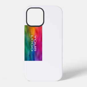 Coque iPhone 12 Modèle personnalisé élégant de logo d'entreprise p