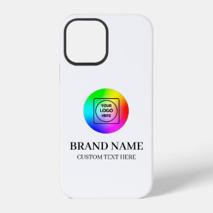 Coque iPhone 12 Modèle promotionnel de logo d'entreprise personnal