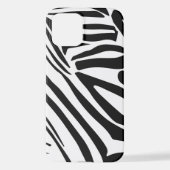 Coque iPhone 12 Modèle Zèbre (Verso)
