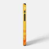 Coque iPhone 12 Modern abstract background of bright brush strokes (Côté gauche)