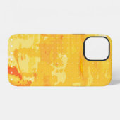 Coque iPhone 12 Modern abstract background of bright brush strokes (Verso Horizontal)