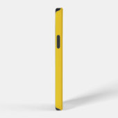 Coque iPhone 12 Monogramme Tendance Rose Jaune (Côté droit)