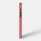 Coque iPhone 12 Monogramme Tendance Rose Jaune (Côté gauche)