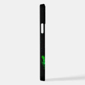 Coque iPhone 12 Monstre de flamme dans le ciel étoilé (Côté droit)