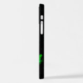 Coque iPhone 12 Monstre de flamme dans le ciel étoilé (Côté gauche)