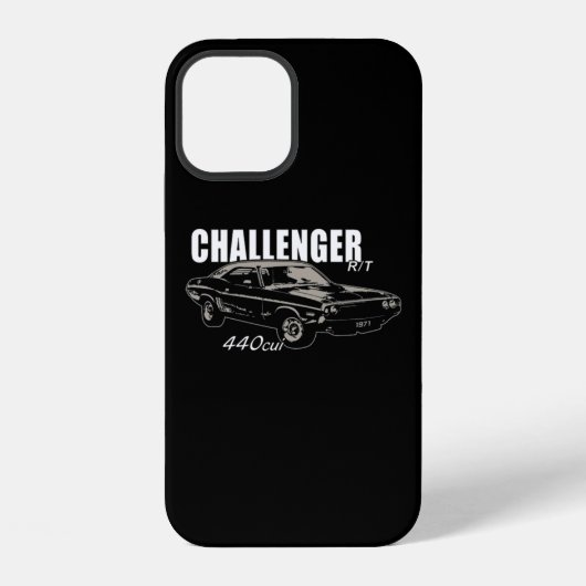 Coque iPhone 12 Mopar - Dodge Challenger (Verso)