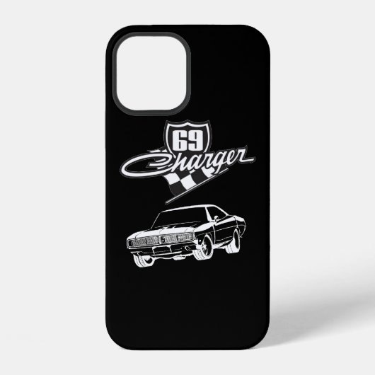 Coque iPhone 12 Mopar - Dodge Charger (Verso)