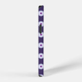 Coque iPhone 12 Motif à points Polka - Violet bleu violet violet l (Côté droit)