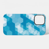 Coque iPhone 12 motif Abstrait de formes géométriques arrière-plan (Verso Horizontal)
