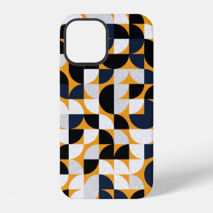 Coque iPhone 12 Motif avec des triangles colorés aléatoires Généra
