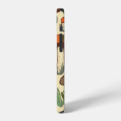Coque iPhone 12 Motif champignon. (Côté gauche)