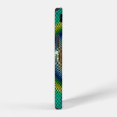Coque iPhone 12 Motif circulaire multicolore (Côté droit)