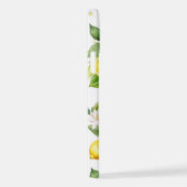 Coque iPhone 12 Motif citron, Fleurs de citron, Feuilles, Citrus (Côté droit)