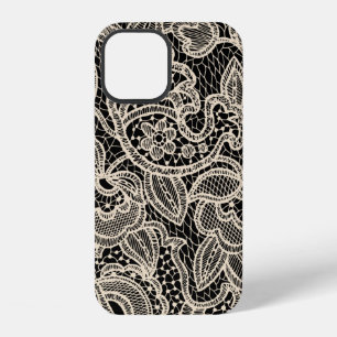 Coque iPhone 12 Motif continu dentelle