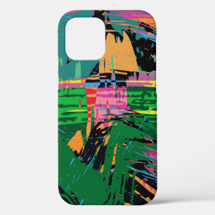 Coque iPhone 12 motif couleur Abstrait en style graffiti qualité v