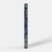 Coque iPhone 12 Motif crâne multicolore Boho. (Côté droit)
