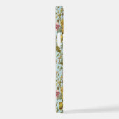Coque iPhone 12 Motif d'art élégant et chic rose (Côté droit)