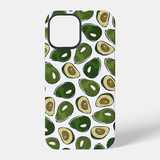 Coque iPhone 12 Motif d'avocat (Verso)