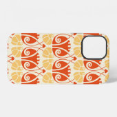 Coque iPhone 12 motif de champignons dans le style moderne (Verso Horizontal)