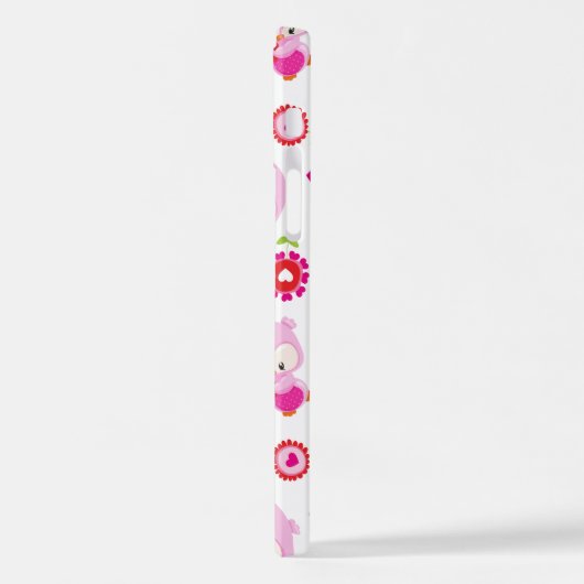 Coque iPhone 12 Motif De Chouettes, Chouettes Mignonnes, Chouettes (Côté gauche)