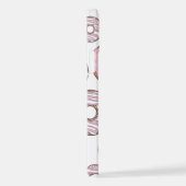 Coque iPhone 12 Motif De Donuts, Donuts Roses, Saupoudrages (Côté droit)