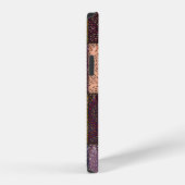 Coque iPhone 12 Motif de fond sans couture. Le patchwork avec em (Côté droit)