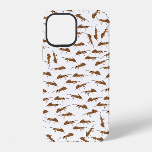 Coque iPhone 12 Motif de fourmis mignonnes (Verso)