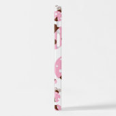 Coque iPhone 12 Motif De Ladybugs, Mignons Ladybugs, Pink Ladybugs (Côté gauche)