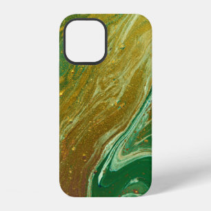 Coque iPhone 12 Motif de marbre liquide